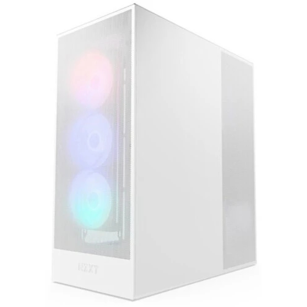 Корпус NZXT H7 Flow RGB Белый CM-H72FW-R1 Mid-Tower - миниатюра 7