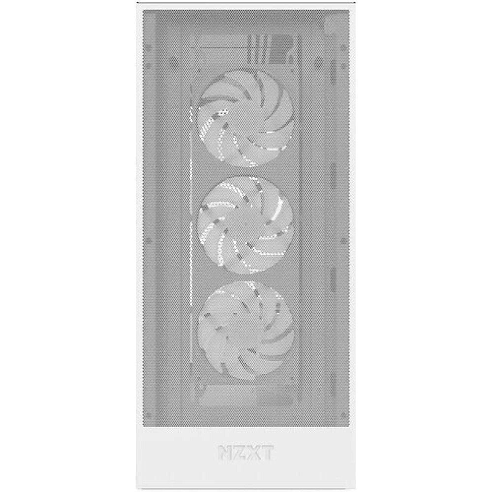 Корпус NZXT H7 Flow RGB Белый CM-H72FW-R1 Mid-Tower - миниатюра 6