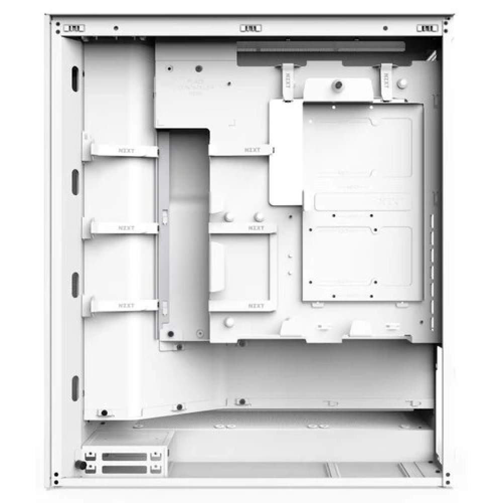 Корпус NZXT H7 Flow RGB Белый CM-H72FW-R1 Mid-Tower - миниатюра 8