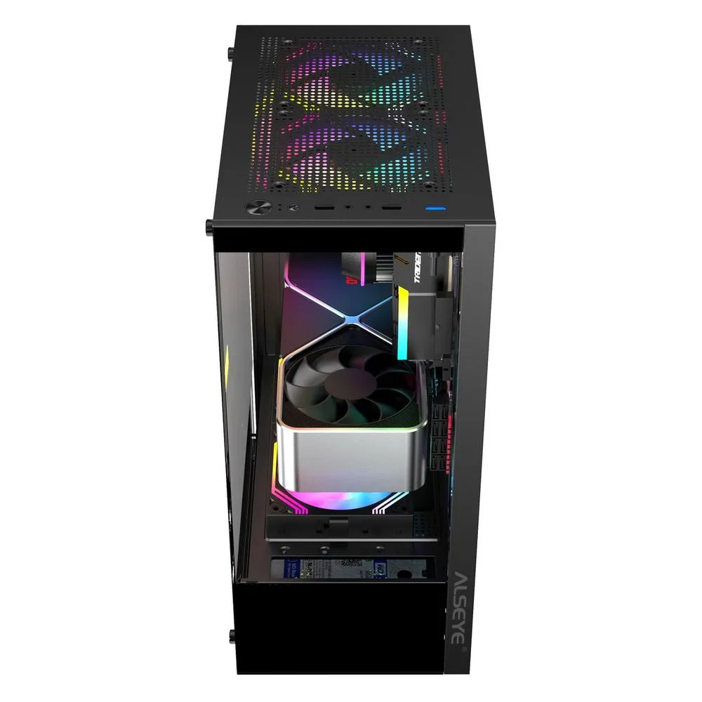 Корпус ALSEYE Spider-B Black AS.07.0136 Mid-Tower - миниатюра 12