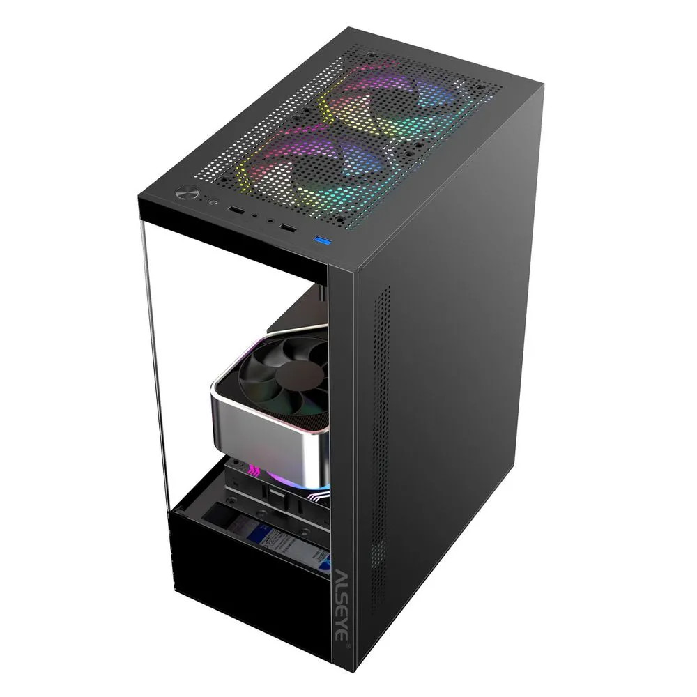Корпус ALSEYE Spider-B Black AS.07.0136 Mid-Tower - миниатюра 10