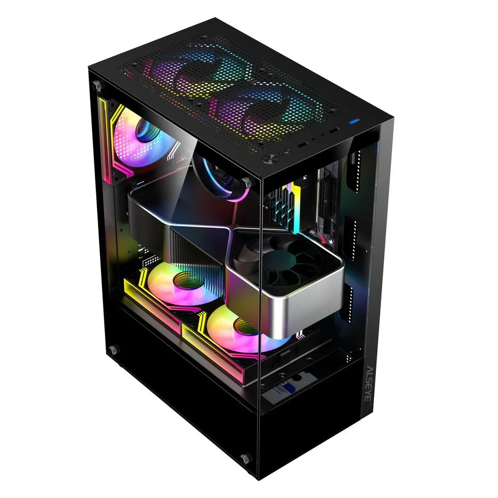 Корпус ALSEYE Spider-B Black AS.07.0136 Mid-Tower - миниатюра 8