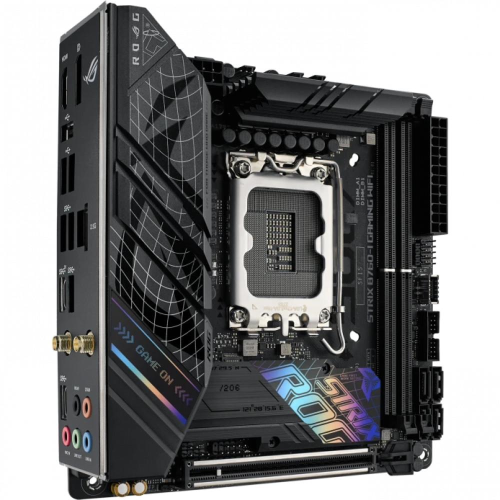 Материнская плата Asus ROG STRIX B760-I GAMING WIFI Mini-ITX, LGA 1700 - миниатюра 9