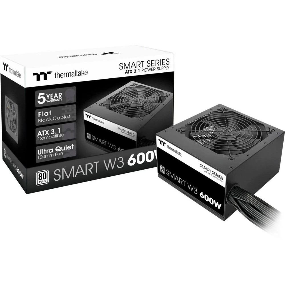 Блок питания Thermaltake Smart W3 600W PS-SPW-0600NNFAWE-1 600 Вт - миниатюра 5
