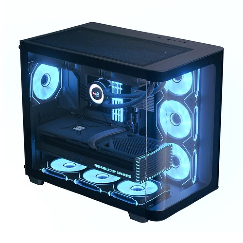 Корпус Aerocool P500C-G-BK-v1 ACCM-PN01043.11 Mid-Tower - миниатюра 6