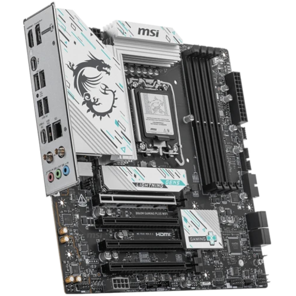 Материнская плата MSI B860M GAMING PLUS WIFI Micro-ATX, LGA 1851 - миниатюра 5