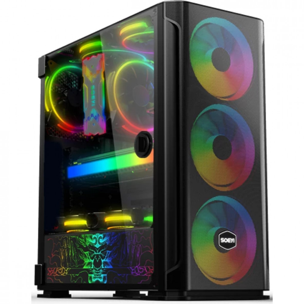 Корпус Soeyi AX1-B10 Mid-Tower - миниатюра 6
