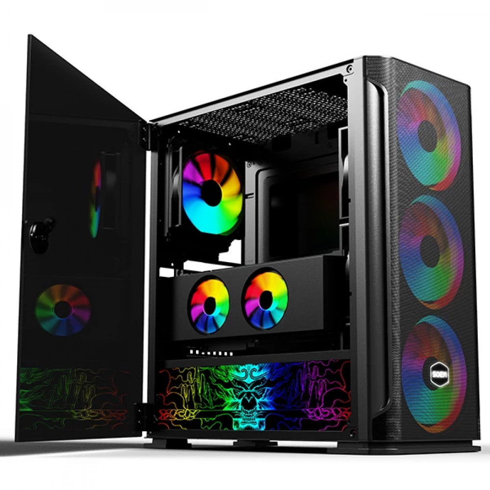 Корпус Soeyi AX1-B10 Mid-Tower - миниатюра 10