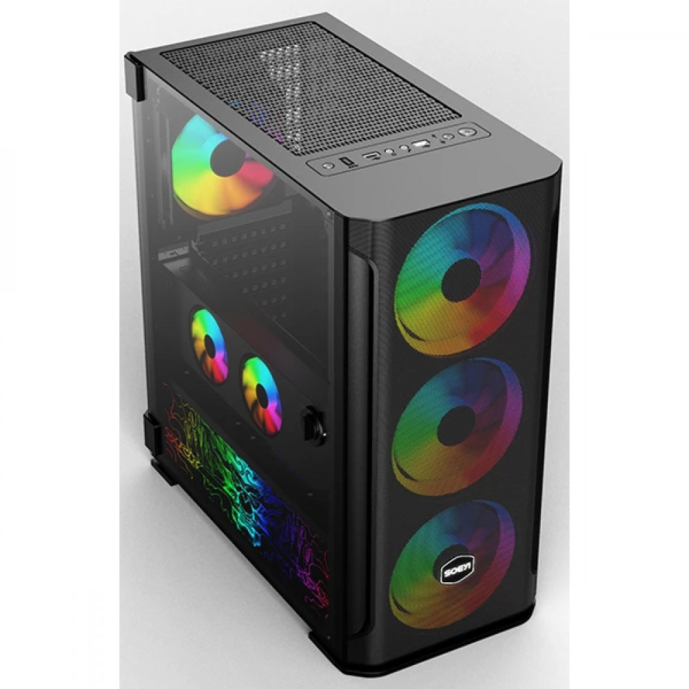 Корпус Soeyi AX1-B10 Mid-Tower - миниатюра 9