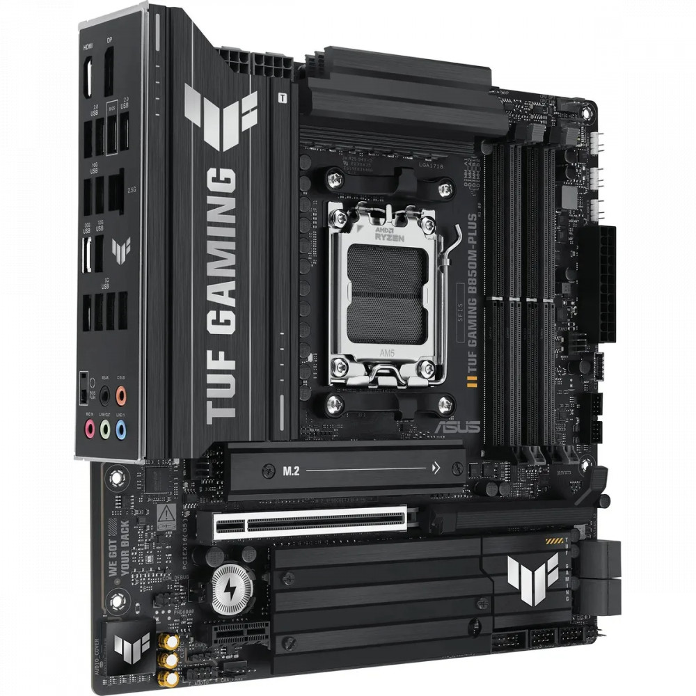 Материнская плата Asus TUF GAMING B850M-PLUS 90MB1IX0-M0EAY0 Micro-ATX, AMD AM5 - миниатюра 13