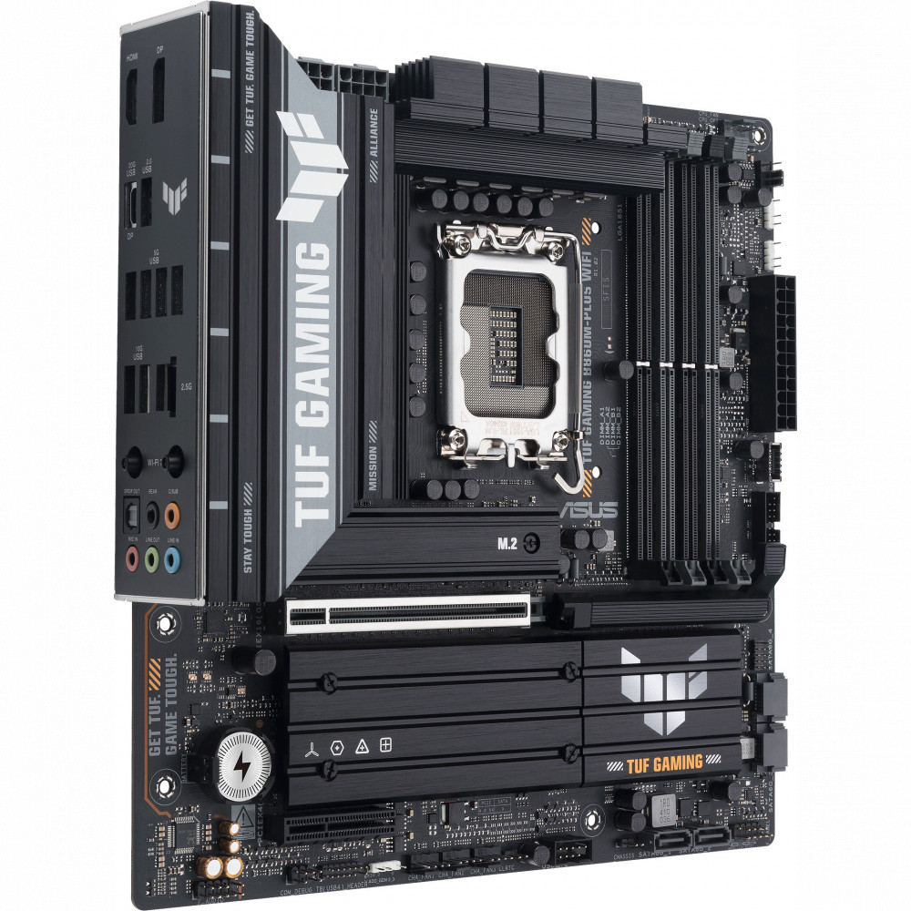Материнская плата Asus TUF GAMING B860M-PLUS WIFI 90MB1JV0-M0EAY0 Micro-ATX, LGA 1851 - миниатюра 6