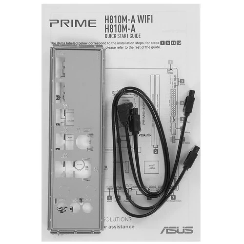 Материнская плата Asus PRIME H810M-A-CSM 90MB1KK0-M0EAYC Micro-ATX, LGA 1851 - миниатюра 9