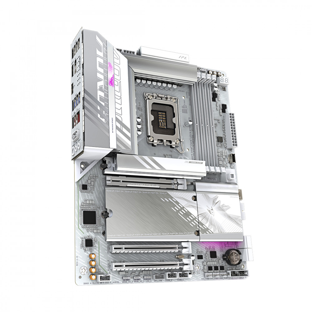 Материнская плата Gigabyte B860 A ELITE WF7 ICE ATX, LGA 1851 - миниатюра 6