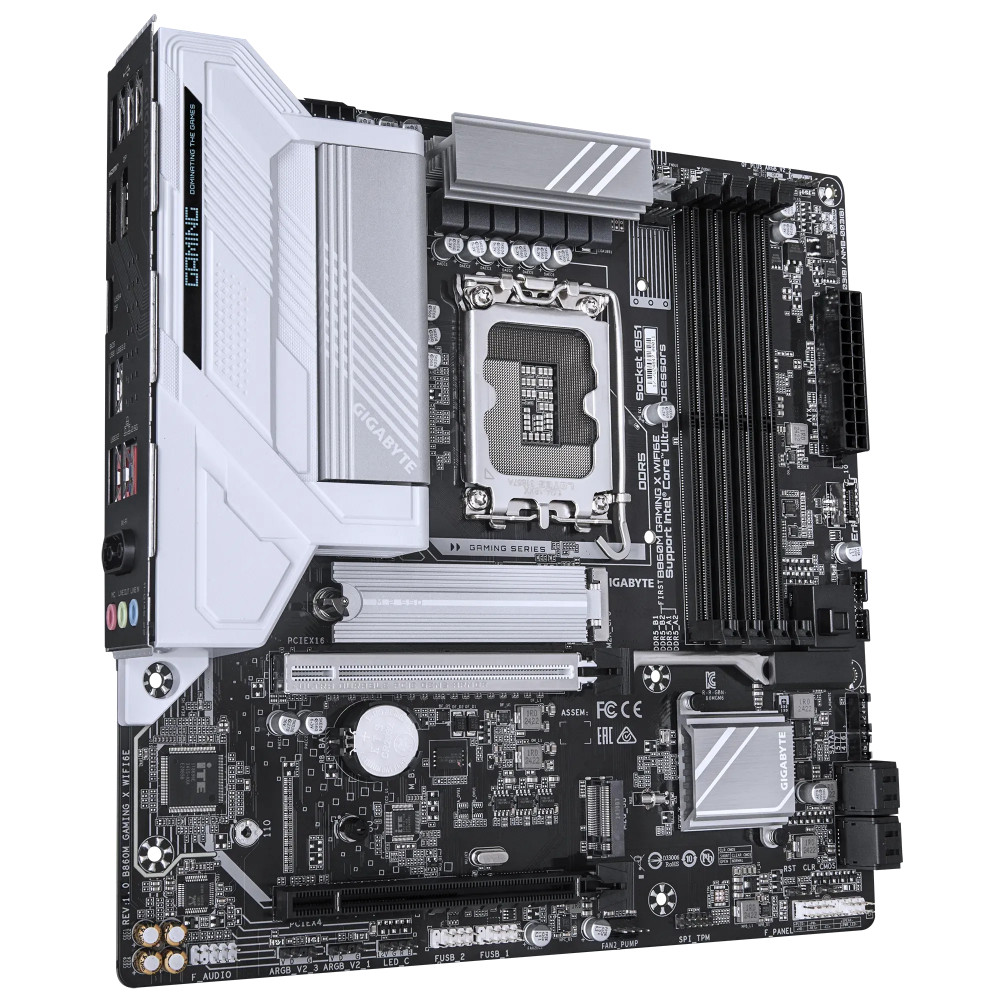 Материнская плата Gigabyte B860M GAMING X WIFI6E Micro-ATX, LGA 1851 - миниатюра 5