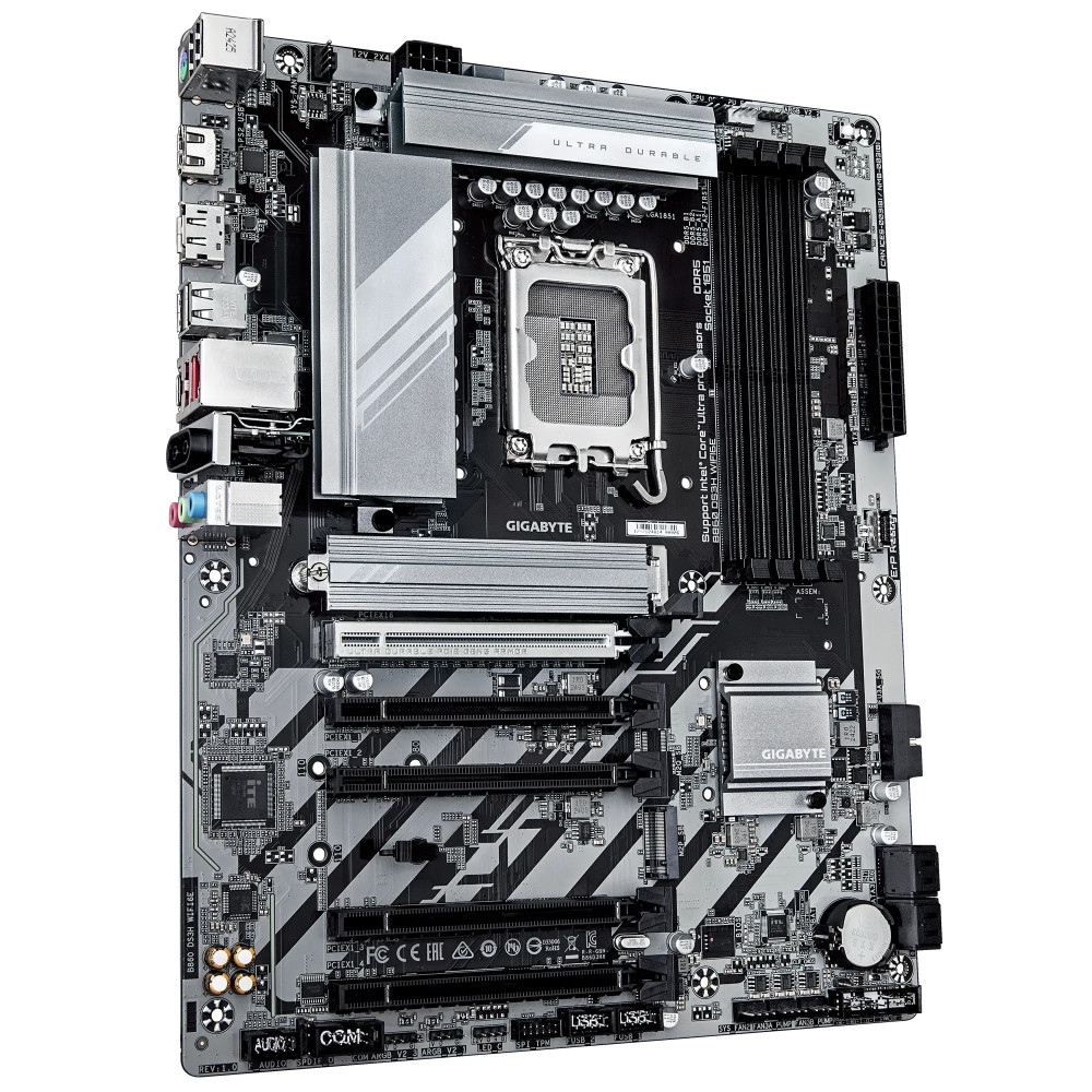 Материнская плата Gigabyte B860 DS3H WIFI6E ATX, LGA 1851 - миниатюра 5