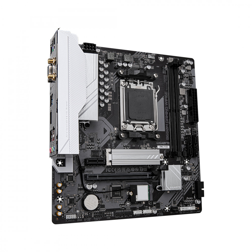 Материнская плата Gigabyte B650M GAMING PLUS WIFI B650M GAMING PLUS WF Micro-ATX, AMD AM5 - миниатюра 6