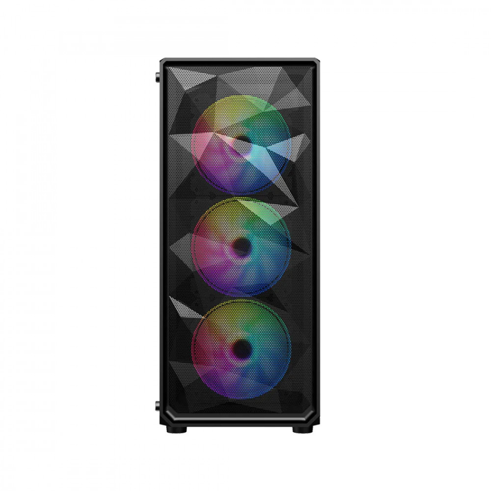 Корпус 1STPLAYER FD3 Black FD3-BK-1F5M-3F5S Mid-Tower - миниатюра 5