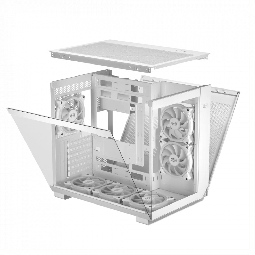 Корпус PCcooler C3T500 ARGB White C3T500 ARGB WH Mid-Tower - миниатюра 8