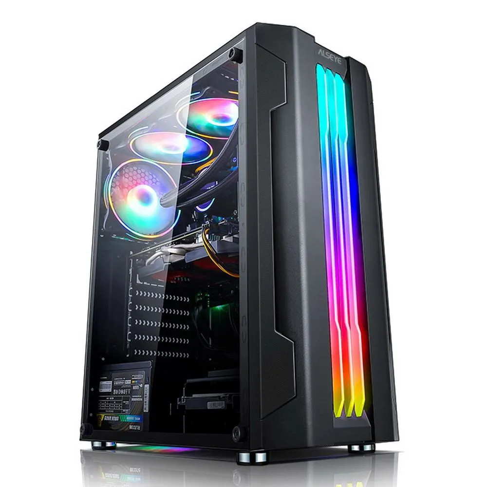 Корпус ALSEYE Auro 3.0 Black AS.07.0017 Mid-Tower - миниатюра 5