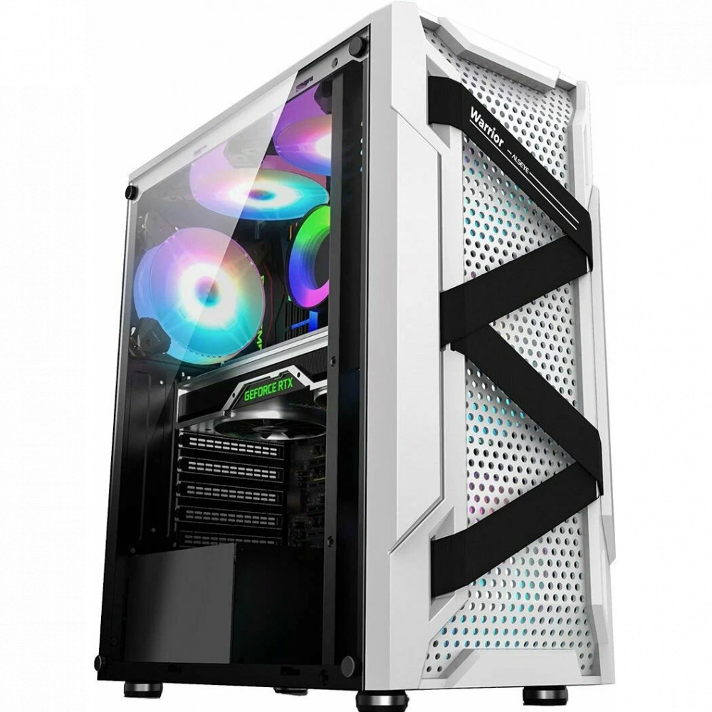 Корпус ALSEYE Warrior White AS.07.0004 Mid-Tower - миниатюра 3