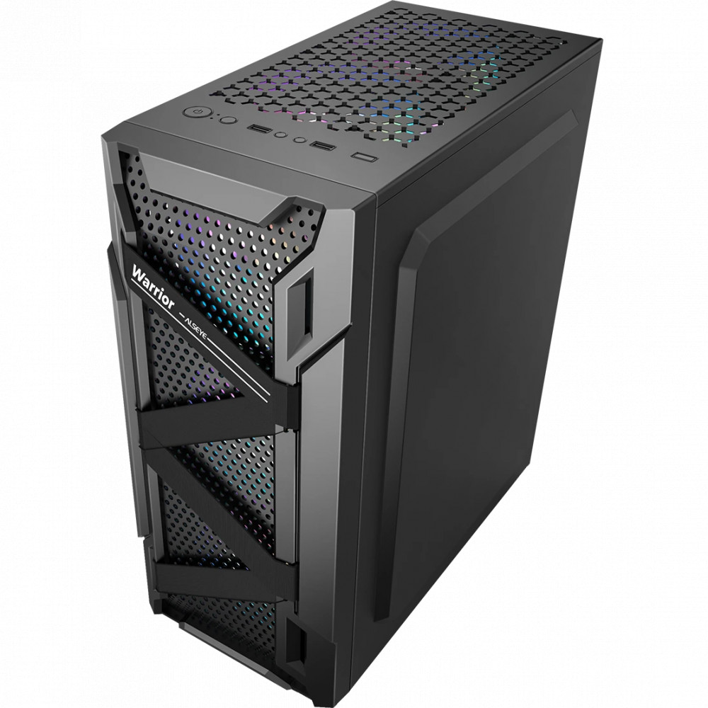 Корпус ALSEYE Warrior Black AS.07.0002 Mid-Tower - миниатюра 7