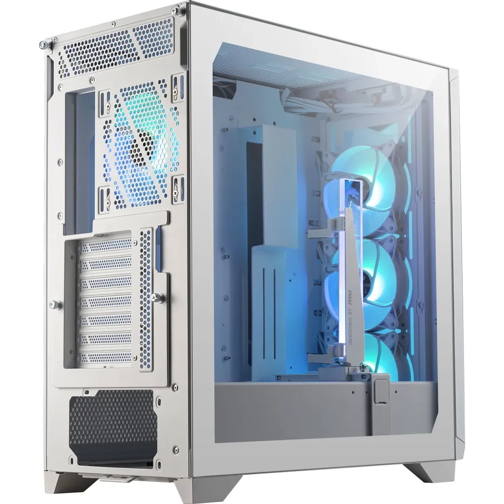 Корпус MSI MPG GUNGNIR 300R AIRFLOW White 306-7G21W21-W57 Full-Tower - миниатюра 6
