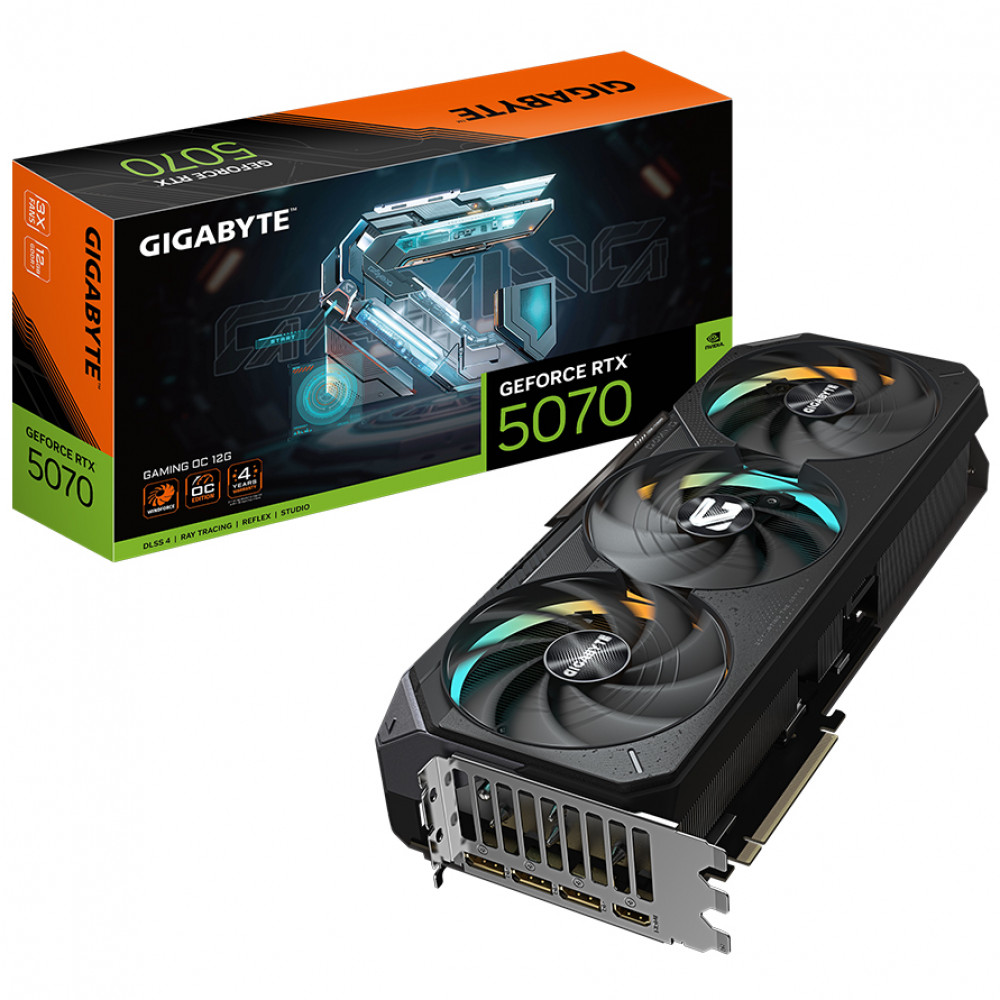 Видеокарта Gigabyte RTX5070Ti GAMING OC 16G GV-N507TGAMING OC-16GD 16 ГБ - миниатюра 6