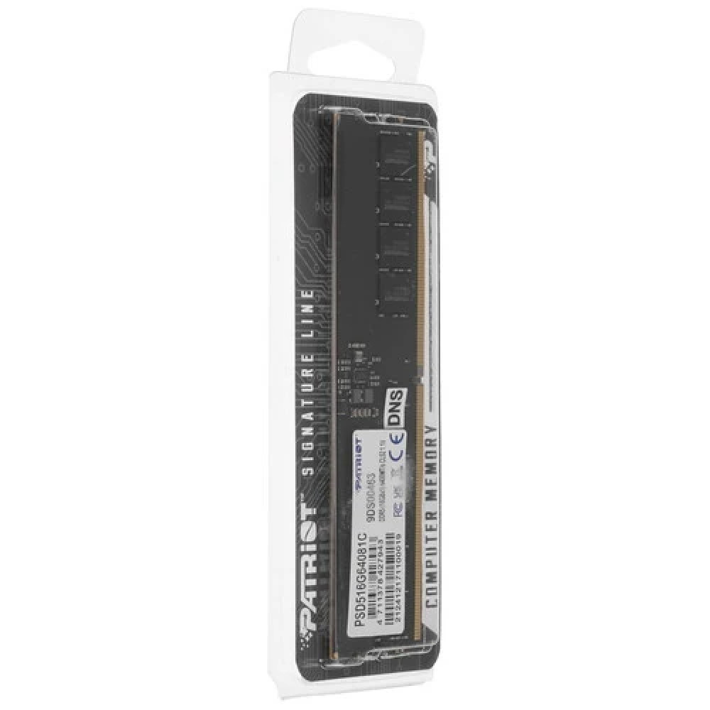 ОЗУ Patriot Signature PSD516G64081C DIMM, DDR5, 16 Гб, 6400 МГц - миниатюра 6