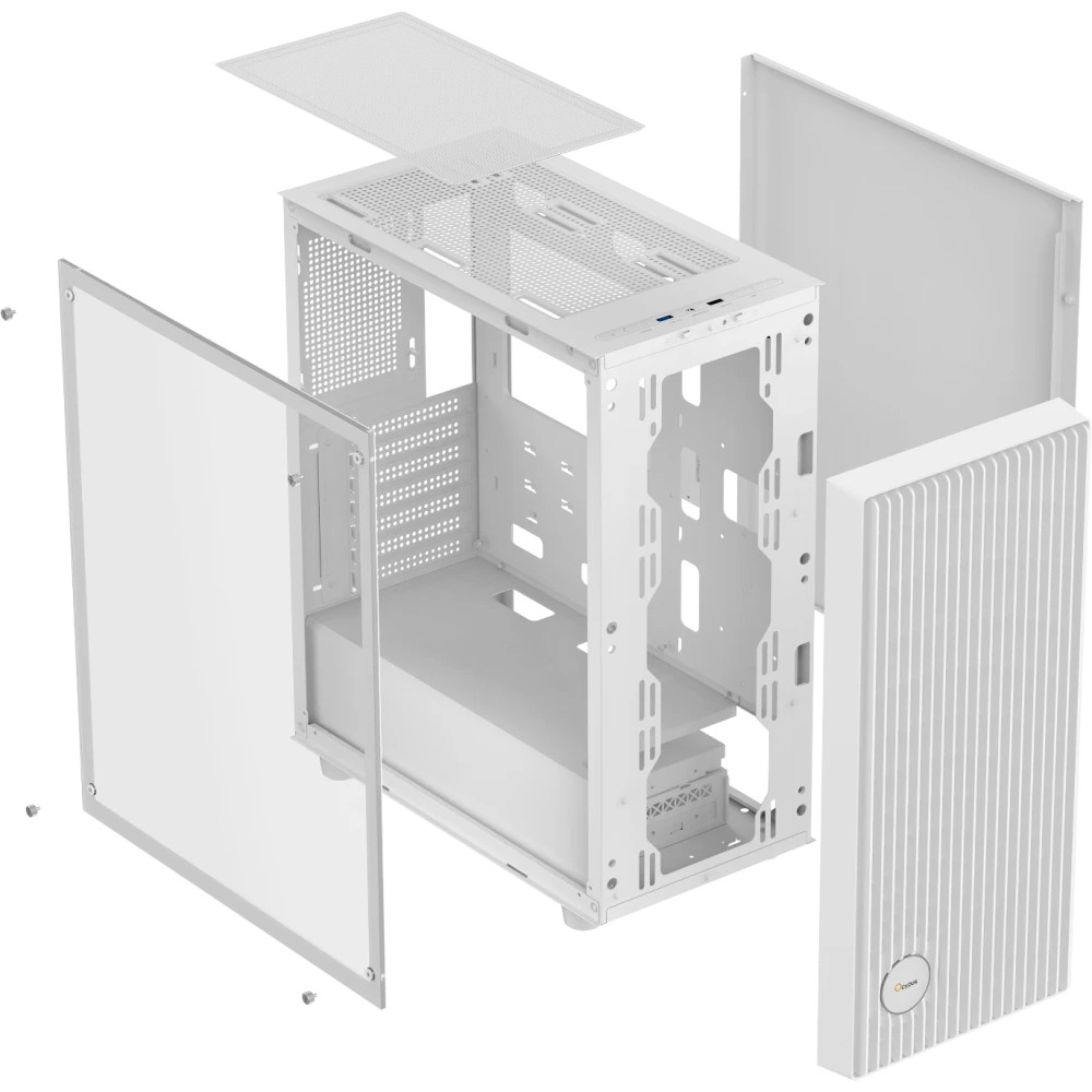 Корпус Ocypus Gamma C70 ARGB WHITE Gamma-C70-WHG400XX-GL Mid-Tower - миниатюра 10