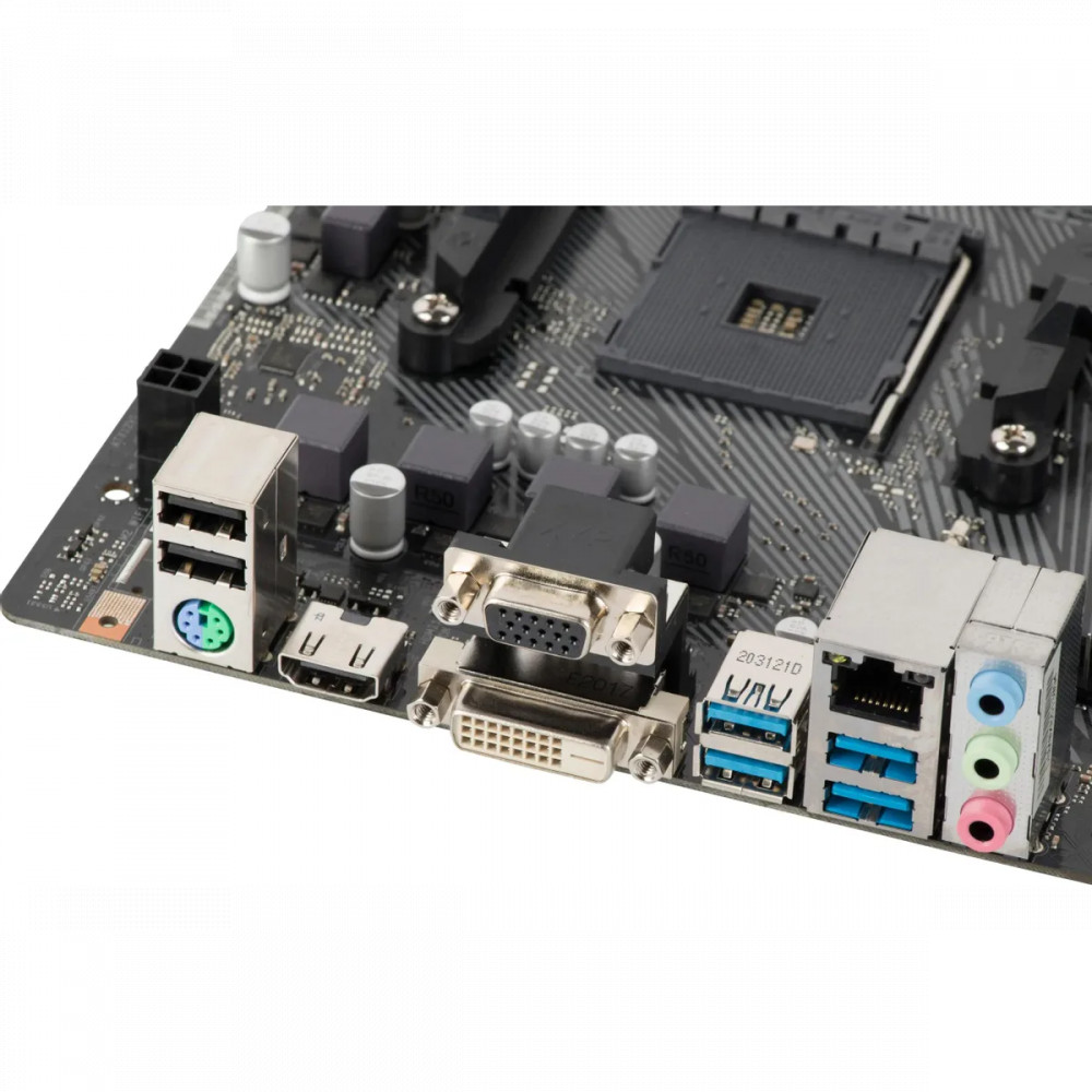 Материнская плата ASRock A520M-HDV A520M-HDV DDR4 Mini-ATX, AMD AM4 - миниатюра 14