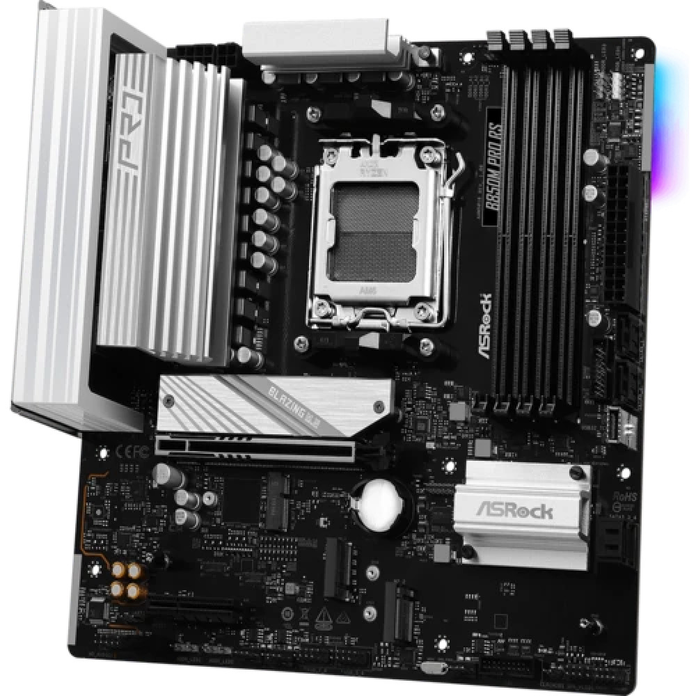 Материнская плата ASRock B850M PRO RS Micro-ATX, AMD AM5 - миниатюра 6