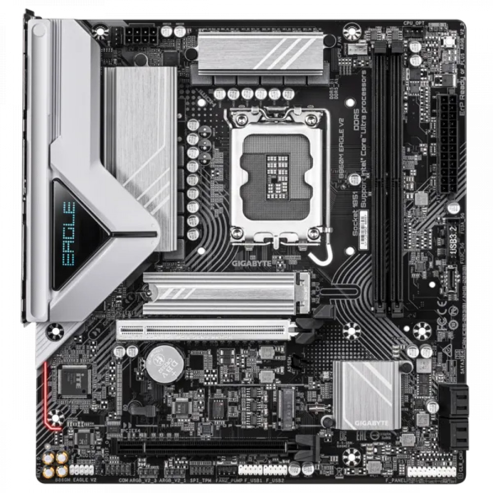 Материнская плата Gigabyte B860M EAGLE V2 Micro-ATX, LGA 1851 - миниатюра 5