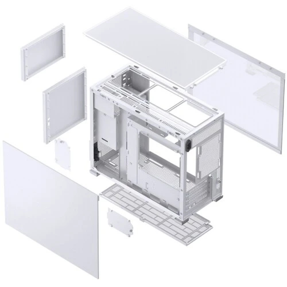 Корпус Jonsbo D31 STD White Mini-Tower - миниатюра 10