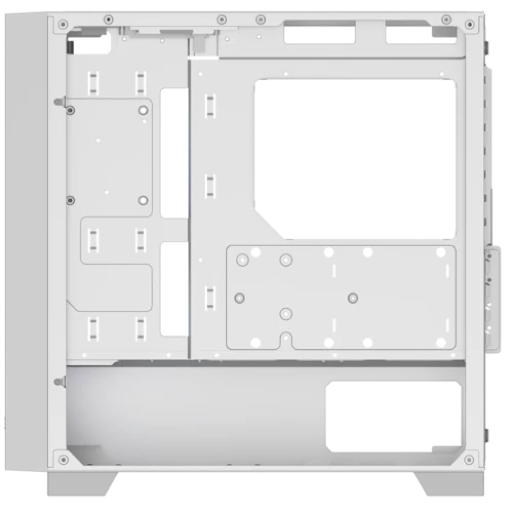 Корпус PCcooler C3D310 WH Mini-Tower - миниатюра 6