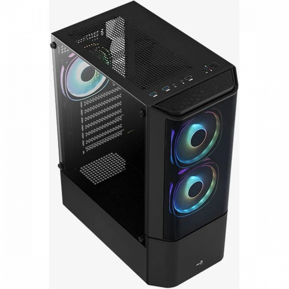 Корпус Aerocool Quantum-G-BK-v2 Black 4710562758511 Mid-Tower - миниатюра 14