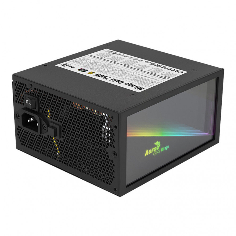 Блок питания Aerocool Mirage Gold 650W 4711099472581 650 Вт, 80+ Gold - миниатюра 3