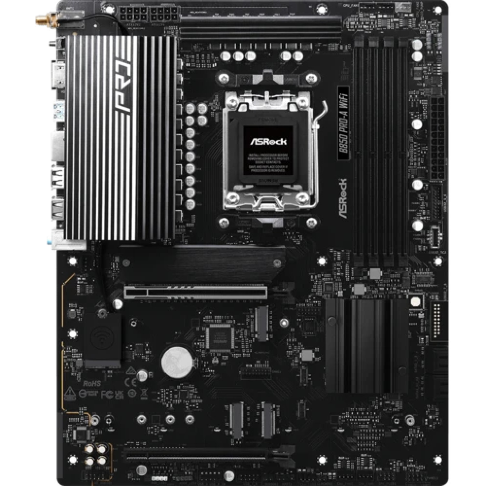 Материнская плата ASRock B850 Pro-A WiFi B850 PRO-A WIFI ATX, AMD AM5 - миниатюра 5