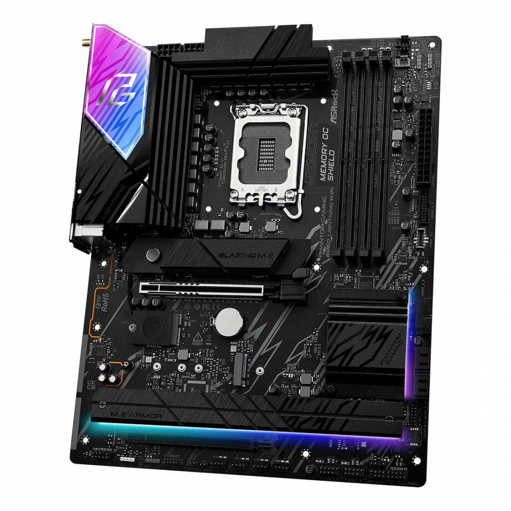 Материнская плата ASRock B860 LIGHTNING WIFI ATX, LGA 1851 - миниатюра 10