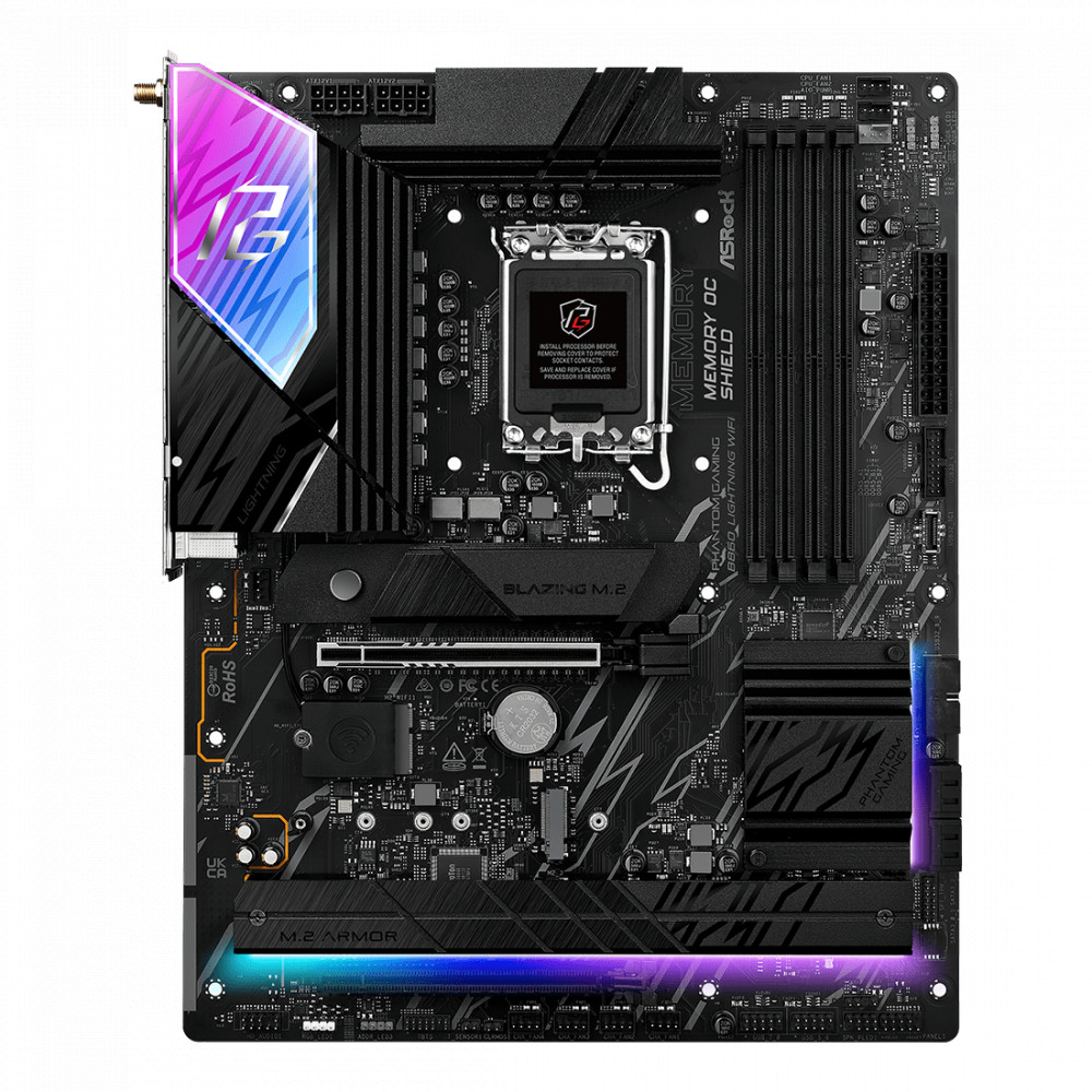 Материнская плата ASRock B860 LIGHTNING WIFI ATX, LGA 1851 - миниатюра 7