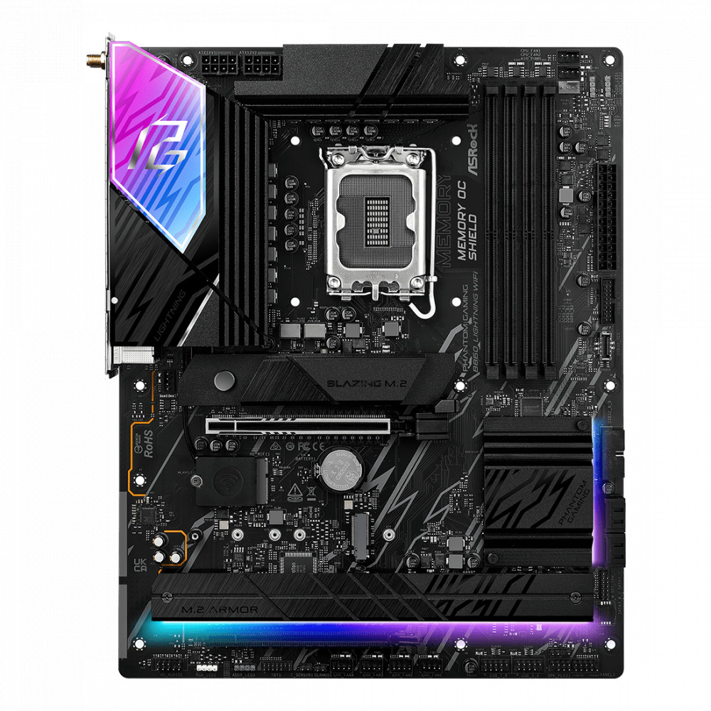 Материнская плата ASRock B860 LIGHTNING WIFI ATX, LGA 1851 - миниатюра 8