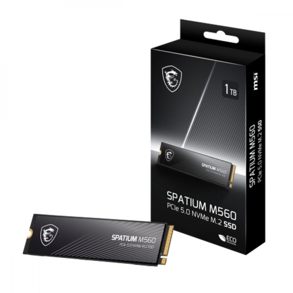 Жесткий диск MSI SPATIUM M560 S78-440L0F0-P83 SSD (твердотельные), 1 ТБ, M.2, PCIe - миниатюра 2