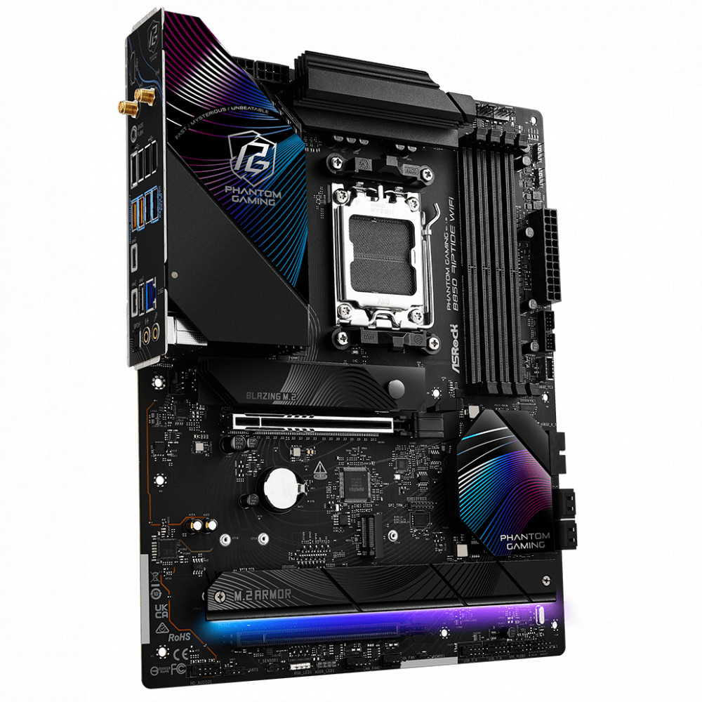 Материнская плата ASRock B850 RIPTIDE WIFI ATX, AMD AM5 - миниатюра 9