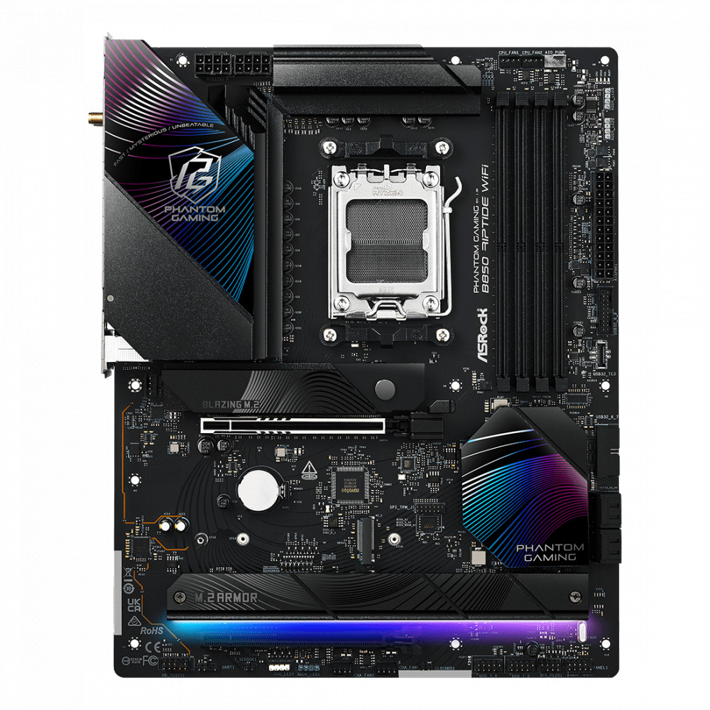 Материнская плата ASRock B850 RIPTIDE WIFI ATX, AMD AM5 - миниатюра 8
