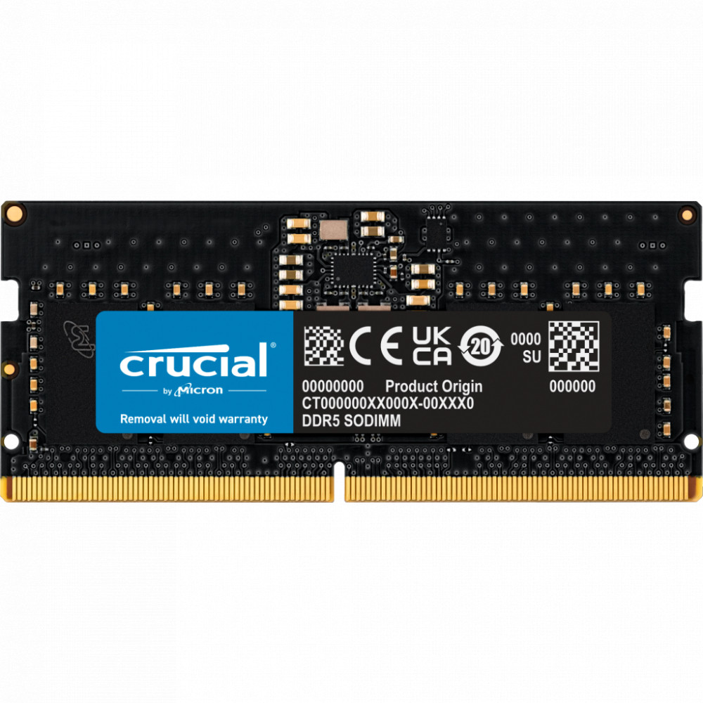 ОЗУ Crucial CT8G56C46S5 DIMM, DDR5, 8 Гб, 5200 МГц - миниатюра 2