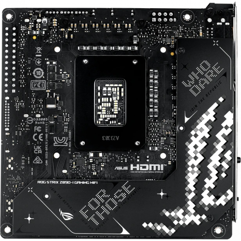 Материнская плата Asus ROG STRIX Z890-I GAMING WIFI 90MB1IC0-M0EAY1 Mini-ITX, LGA 1851 - миниатюра 15