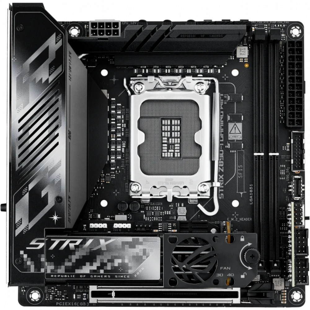 Материнская плата Asus ROG STRIX Z890-I GAMING WIFI 90MB1IC0-M0EAY1 Mini-ITX, LGA 1851 - миниатюра 11