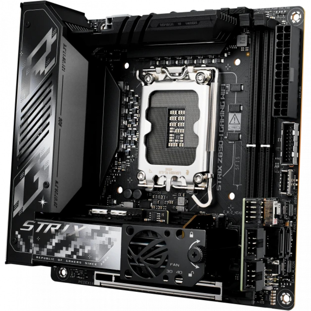 Материнская плата Asus ROG STRIX Z890-I GAMING WIFI 90MB1IC0-M0EAY1 Mini-ITX, LGA 1851 - миниатюра 13