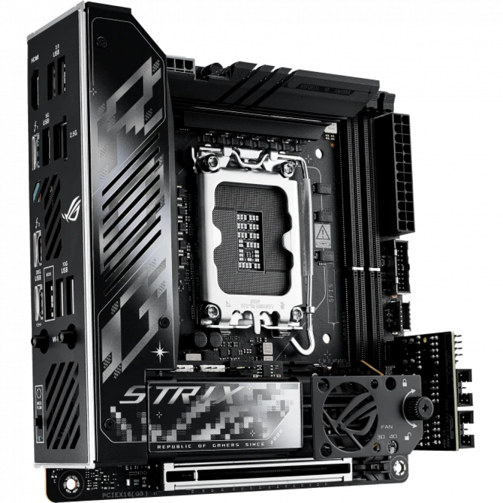 Материнская плата Asus ROG STRIX Z890-I GAMING WIFI 90MB1IC0-M0EAY1 Mini-ITX, LGA 1851 - миниатюра 12
