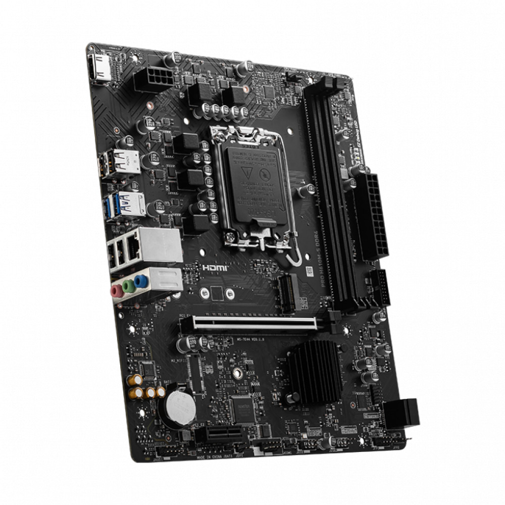Материнская плата MSI PRO H610M-S DDR4 H610 Mini-ATX, LGA 1700 - миниатюра 8