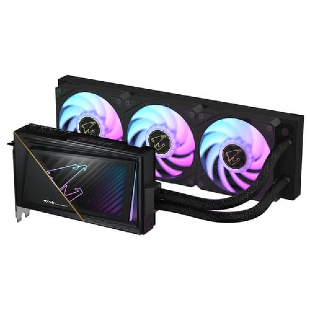 Видеокарта Gigabyte AORUS GeForce RTX 5080 XTREME WATERFORCE GV-N5080AORUSX W-16GD 16 ГБ - миниатюра 6